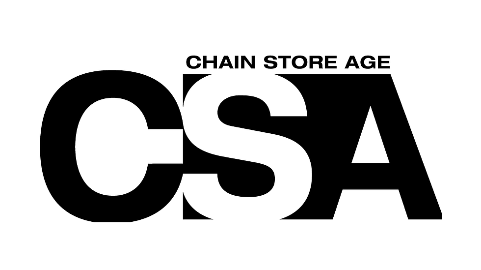 Black and white text logo with large "CSA" letters in bold. "CHAIN STORE AGE" in smaller font above on a white background.