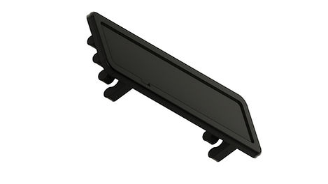 Jag Plug Wire Clip Recessed with Slot To