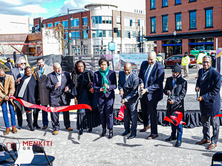 The Menkiti Group Celebrates Ribbon Cutting on Phase I of MLK Gateway Project in Historic Anacostia