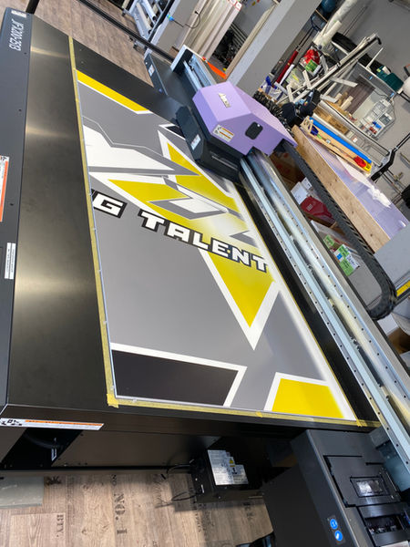 Messe Forex Wand UV Direktdruck