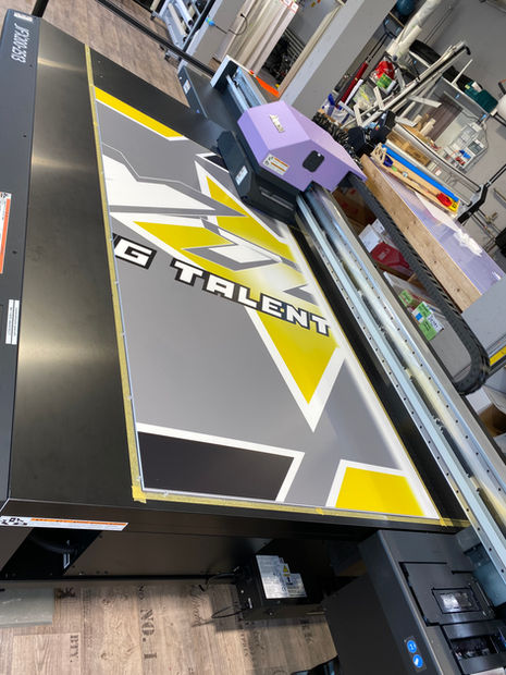 Messe Forex Wand UV Direktdruck