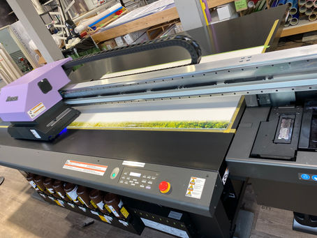 Finart Direktdruck mit UV System