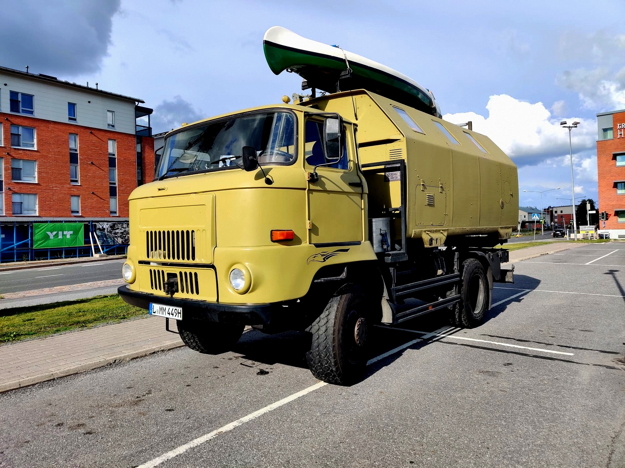 IFA L60 DDR LKW bei Lidl in Vaasa Finnland