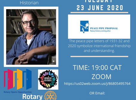 100 Peace-Pipe Mediators for Africa - Zoom Invite