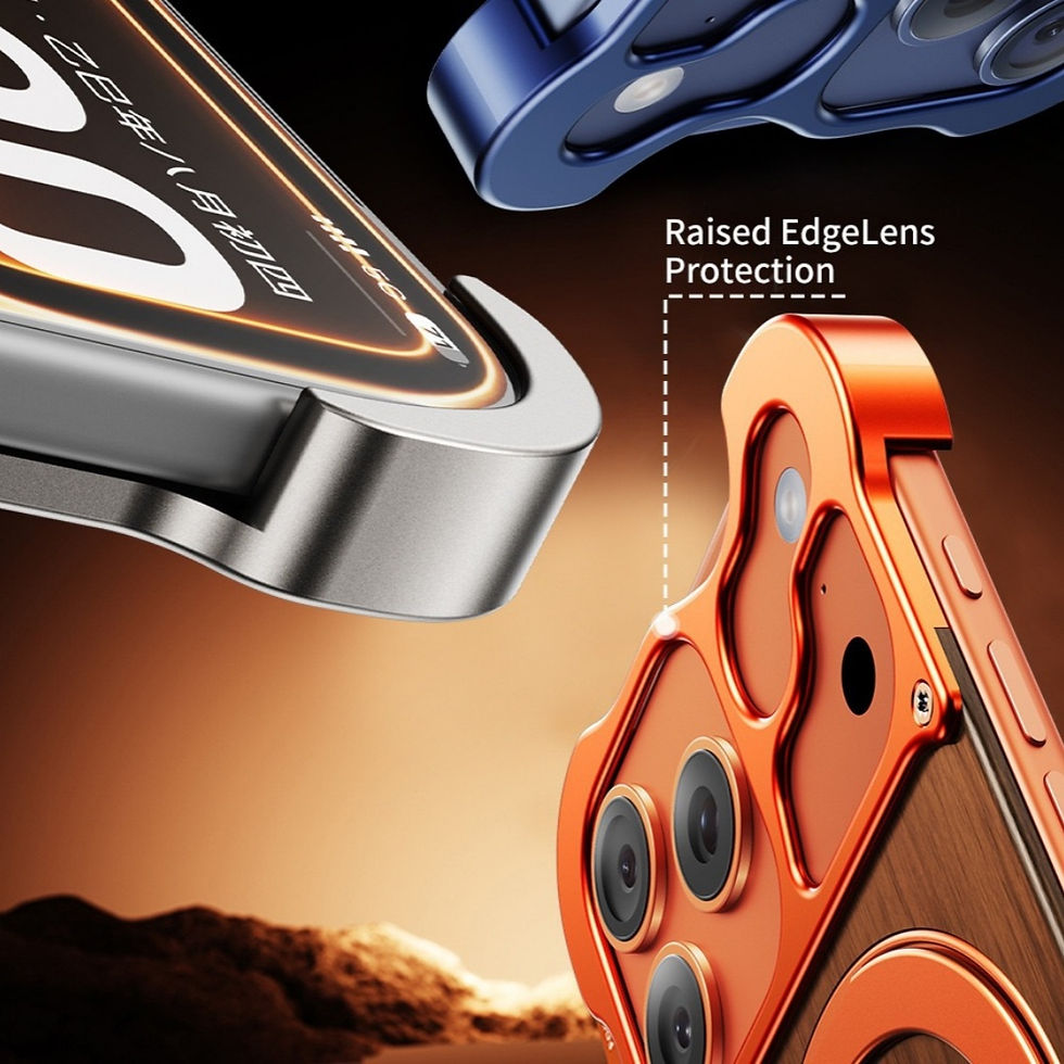 Thumbnail: Luxury aluminum alloy protective shell For iPhone 17 ProMax/17 Pro/17 Case Alien