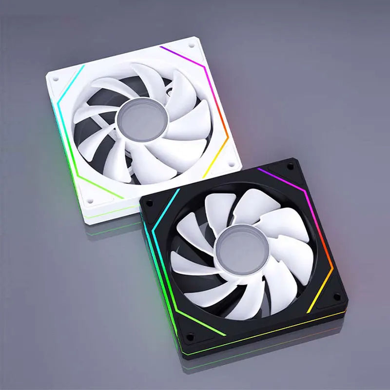 Thumbnail: UPSIREN UF-1 PRISM 4 PRO Computer Chassis Fan 12cm ARGB 4 Pin PWM Quiet Cooling 