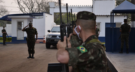 1º Batalhão de Comunicações – Inspeção do Comandante da 3ª Divisão de Exército