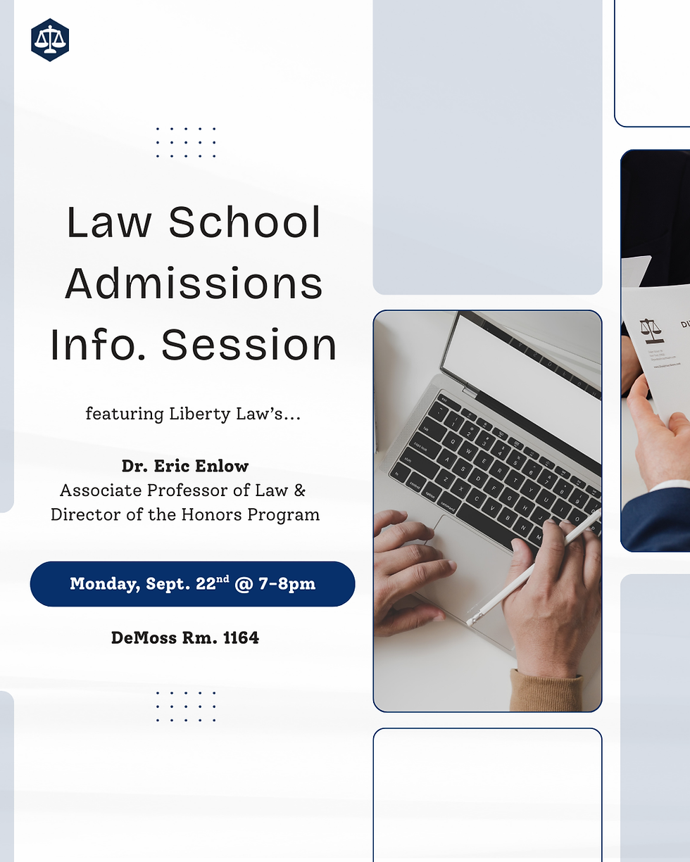 Law School Admissions Info. Session