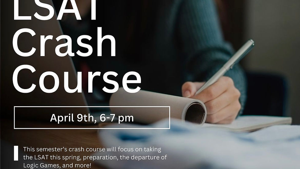 LSAT Crash Course