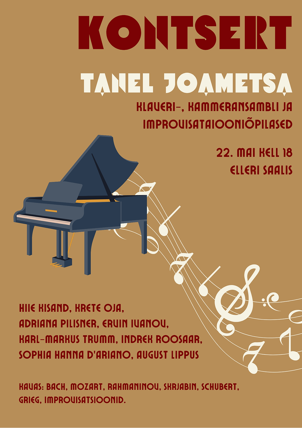 Tanel Joametsa õpilaste kontsert