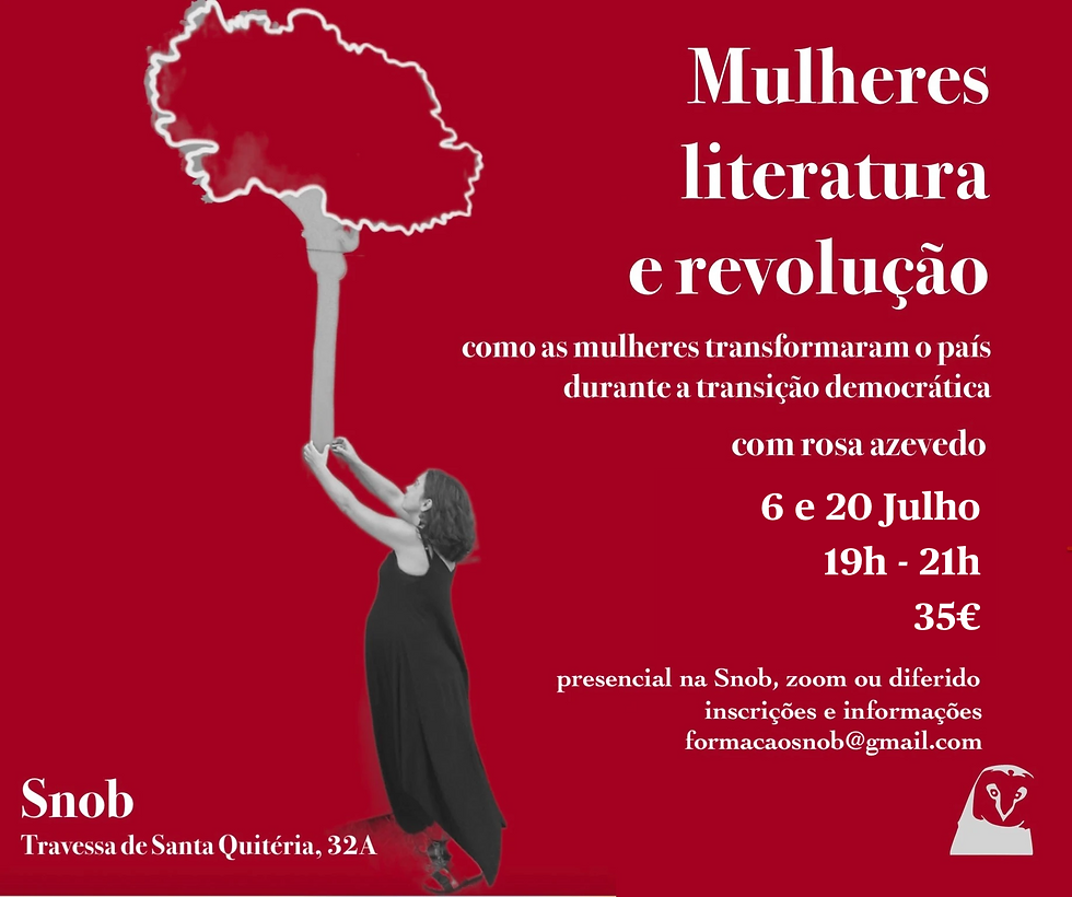 MULHERES, LITERATURA E REVOLUÇÃO