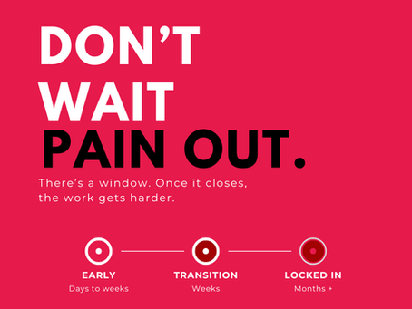 "Give it six weeks" might be the worst advice in pain care