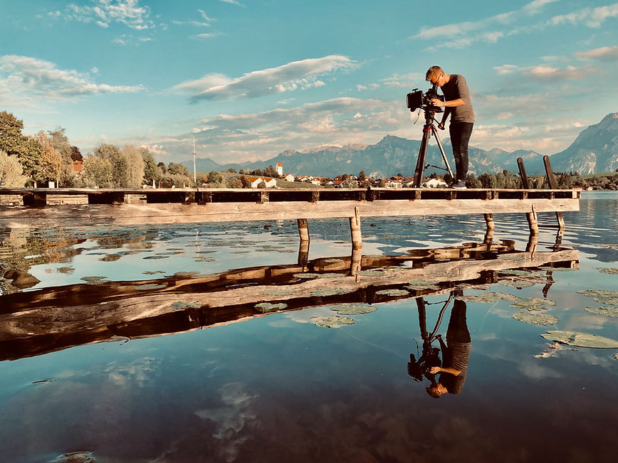 Herr Sander filmt Imagefilm