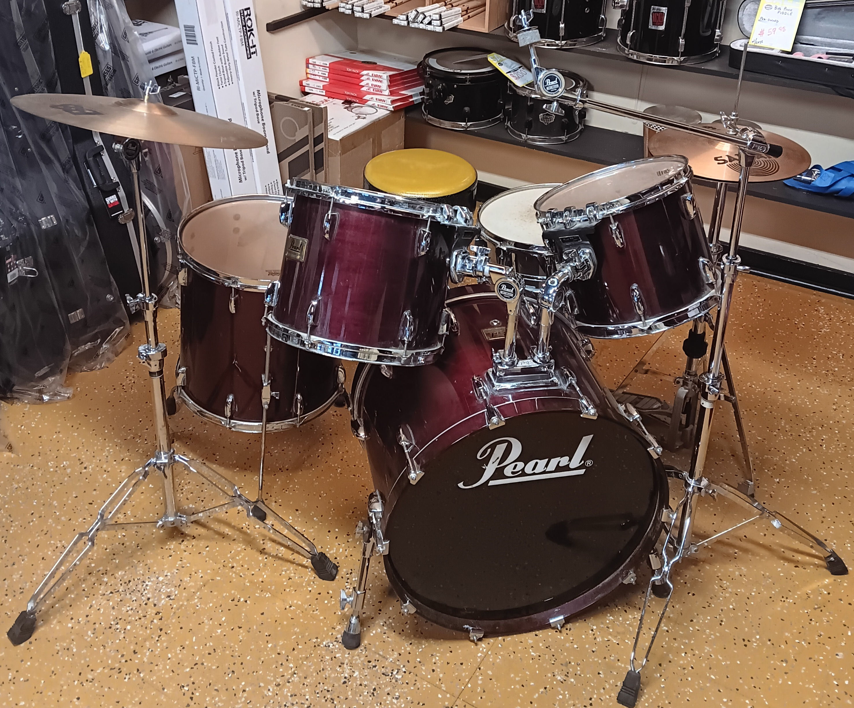 Pearl Prestige Session Select 5-Piece Drum Set