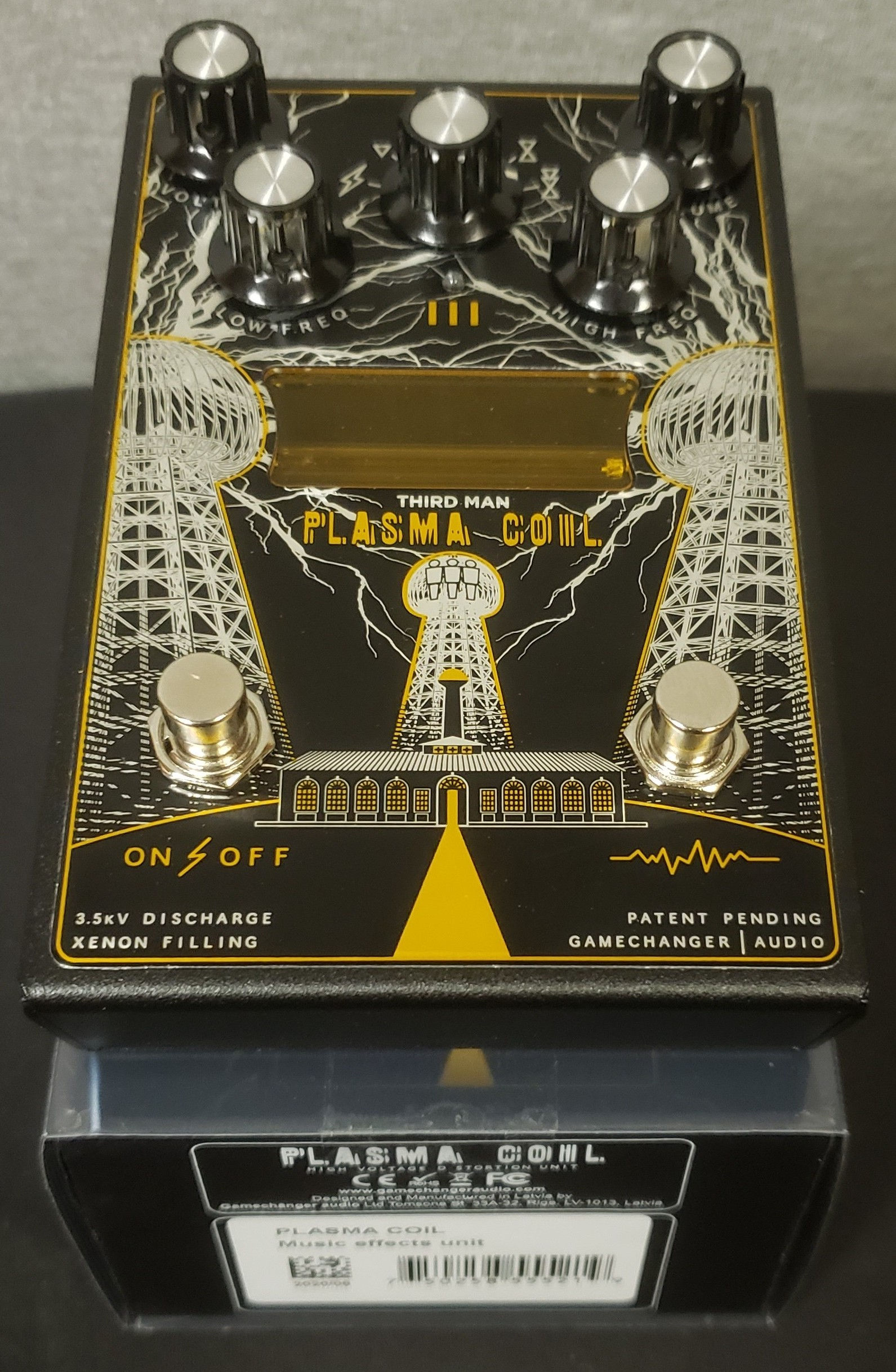 Gamechanger Audio Plasma Coil Pedal