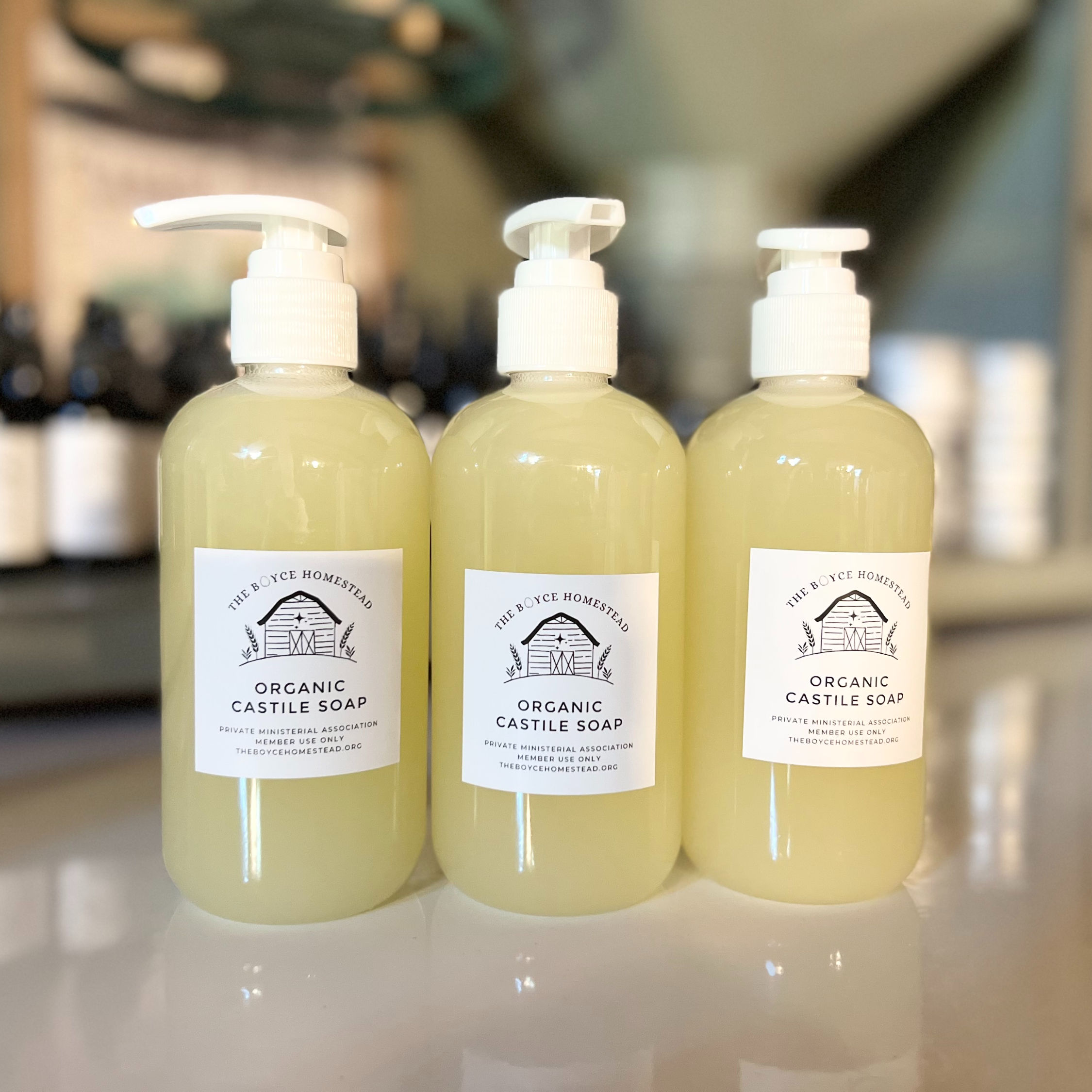 Organic Liquid Castile Soap