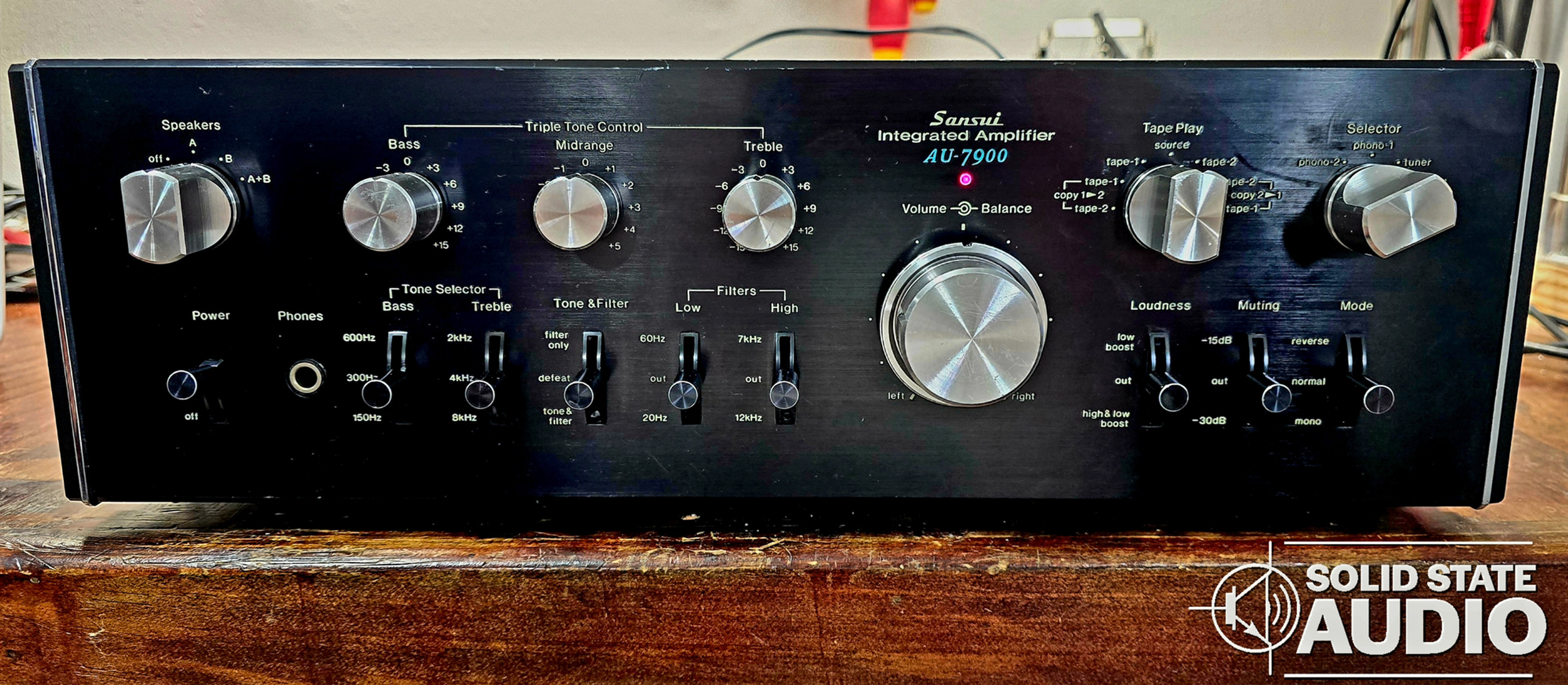 SANSUI サンスイ プリメインアンプ AU-7900 / TU-5500 SANSUI AU-7900の仕様 サンスイ
