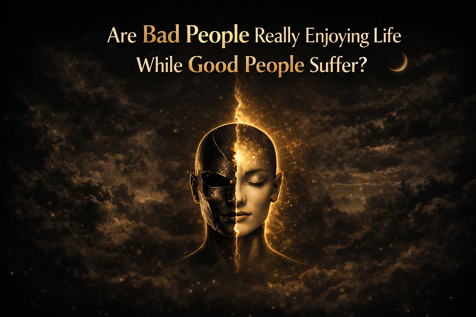 🌍 Are Bad People Really Enjoying Life While Good People Suffer?