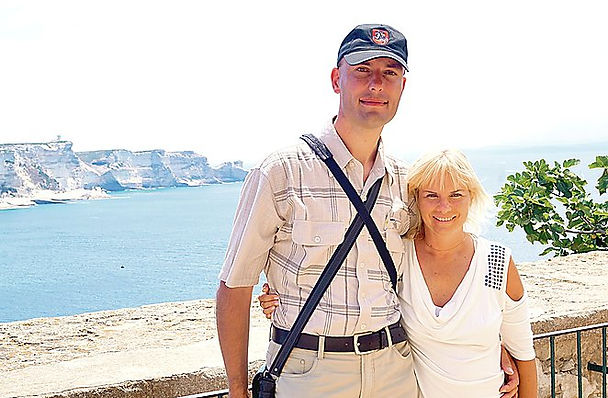 Рапова на отдыхе