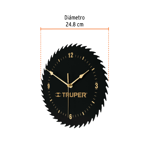 Miniatura: Reloj analógico de pared Truper
