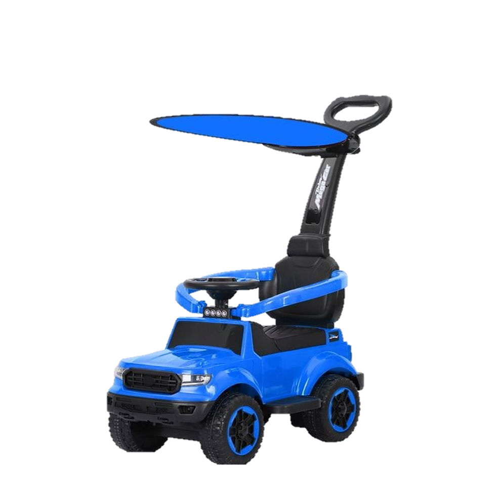Miniatura: Carro montable con sombra y empujador