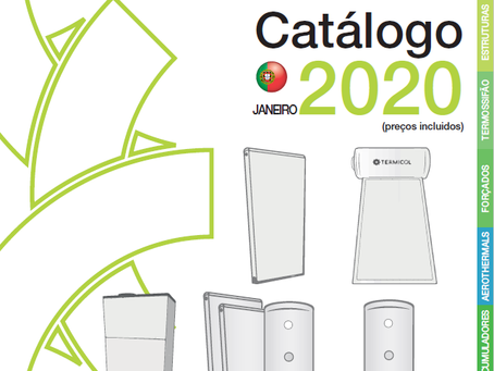 Catálogo dos Produtos de Energia Solar Térmica
