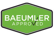 Green logo for Baeumler Approved