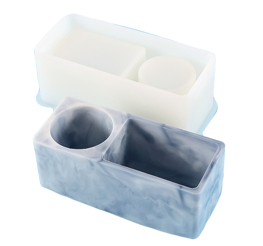 Double Pen Stand Silicone Mould