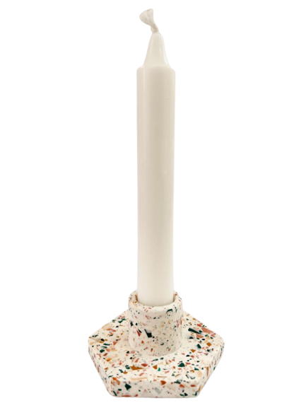 Thumbnail: Hexagon Base Stick Candle Holder