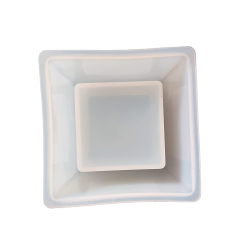 Planter Mould - Square 3"x3"x3" Silicone Mould