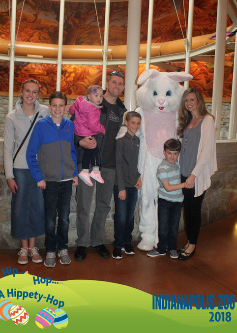 Breakfast with the Easter bunny