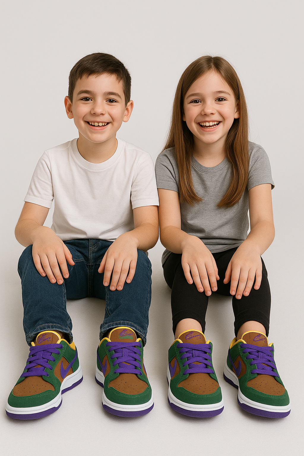 Nike SB Dunk Low Pro Green/Brown/Purple