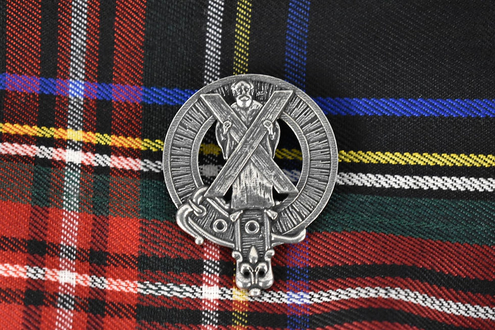 Thumbnail: Clan Crest Cap Badge
