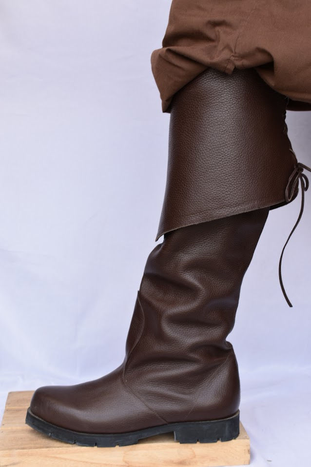 Thumbnail: Blackbeard Thigh High Bucket Boots