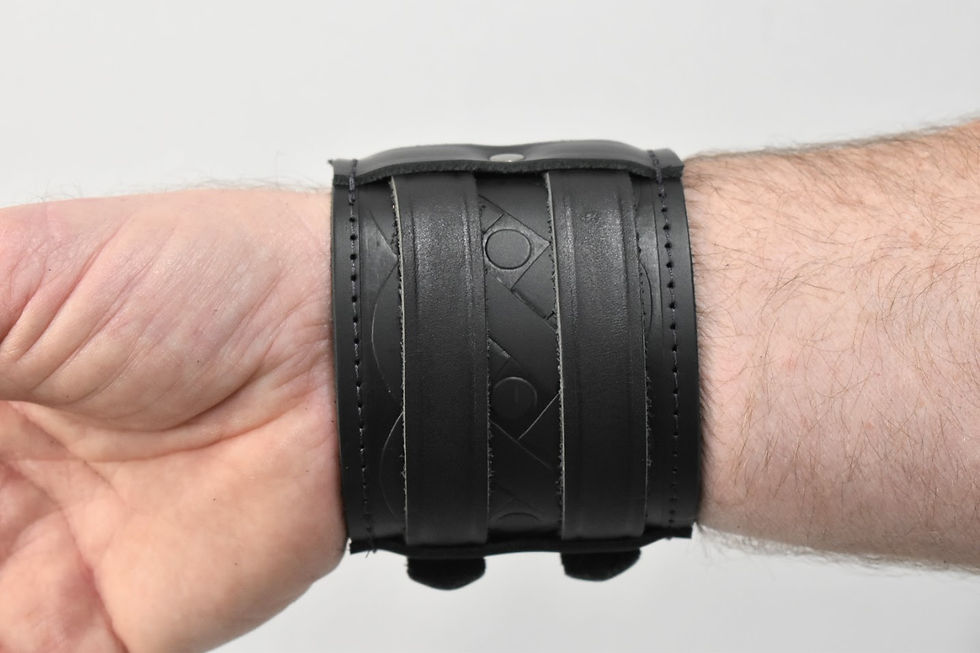 Thumbnail: Leather Wrist Cuffs