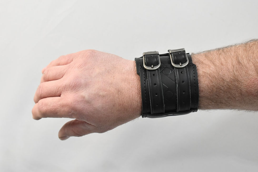 Thumbnail: Leather Wrist Cuffs