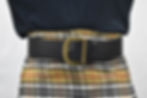 Thumbnail: 3'' Belt Black & Brass