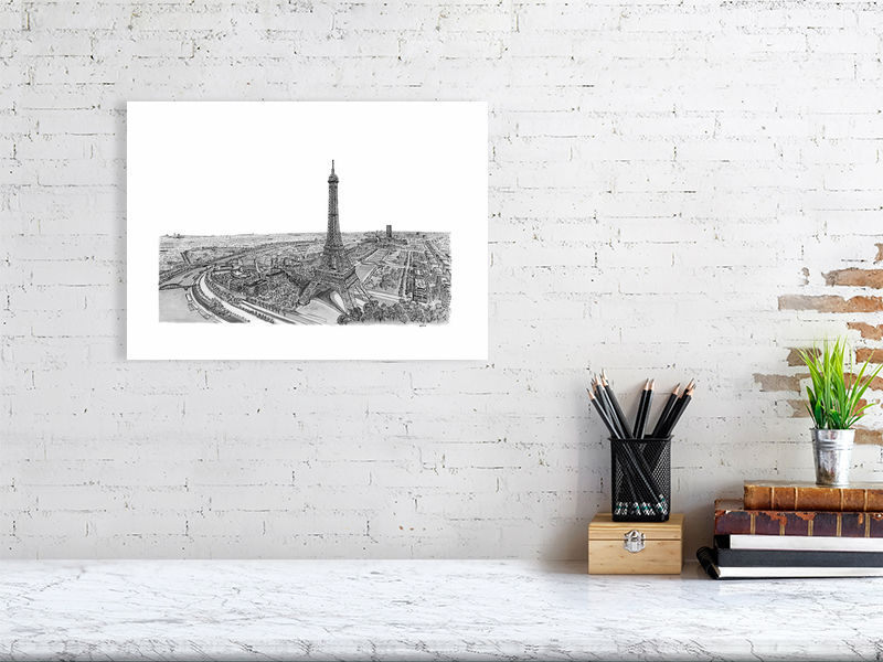 Thumbnail: Eiffel Tower, Paris, France  - Series of 50 Prints