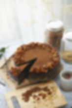 Brookie cheesecake