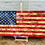 Thumbnail: Waving Wooden American Flag