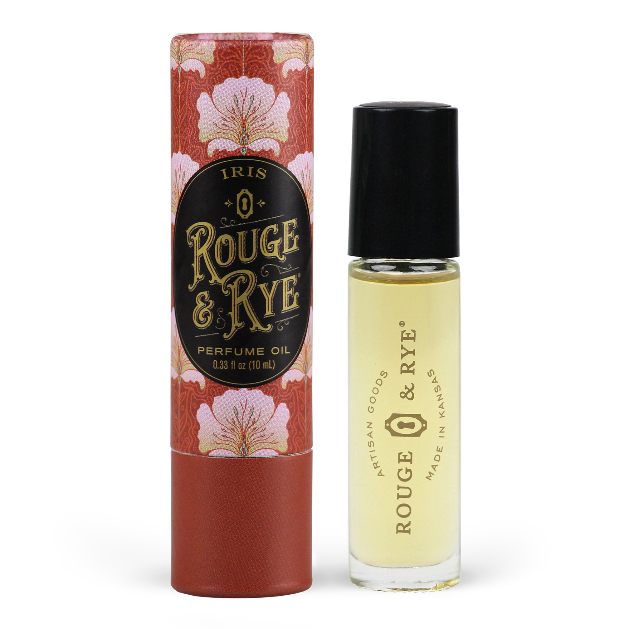 No. 21 Iris Perfume Oil • Pumpkin, Lavender and Sage