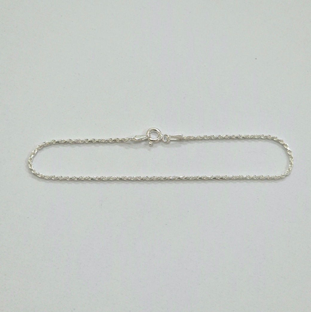 3PL2148 - Pulseira cordao baiano fino 1,3mm
