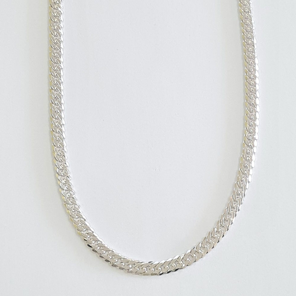 Miniatura: 1CK1497 - Choker corrente groumet dupla 3,7mm