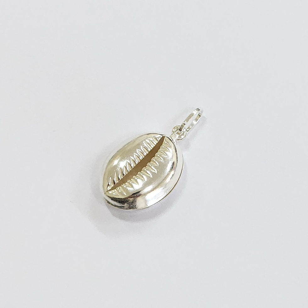 Miniatura: 1PG2066 - Pingente búzios grande 12x15mm liso