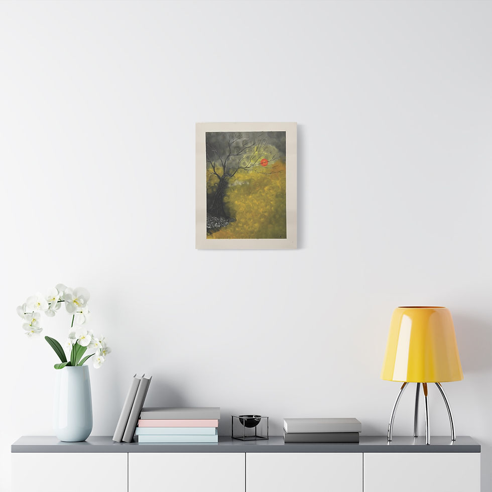 Thumbnail: Circular | Matte Canvas, Stretched, 1.25"
