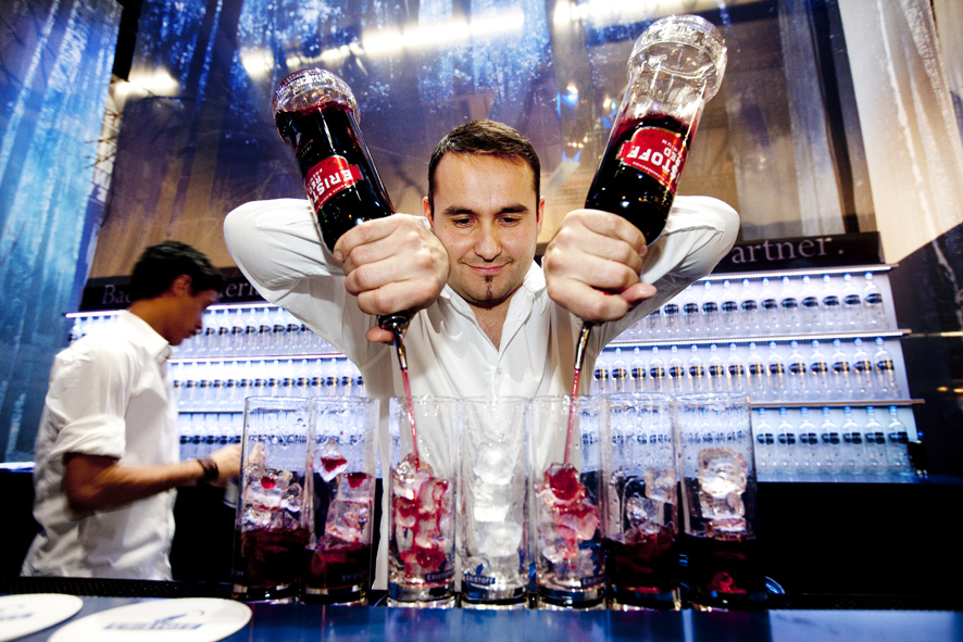 Stand voor Eristoff vodka
