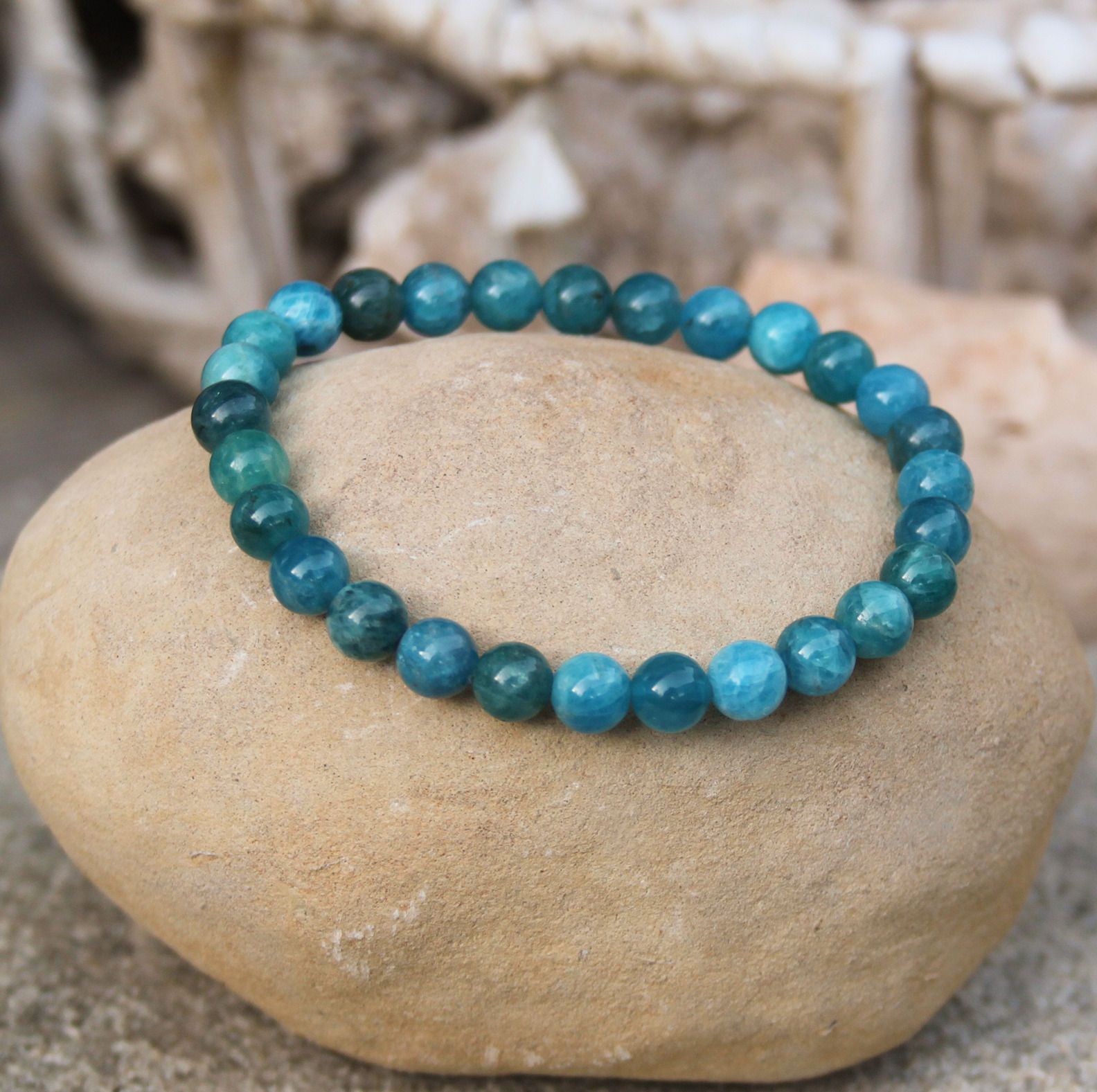 Apatite bleue