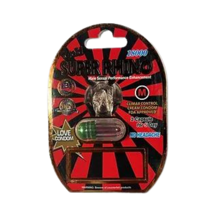 Super Rhino Pills 18000K - Best Pill for Men