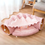 Miniatura: Cama Tunel para Gatos Rosa