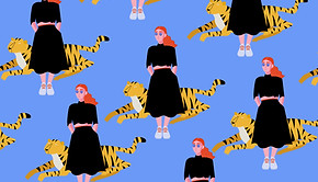 Girl with Tiger
